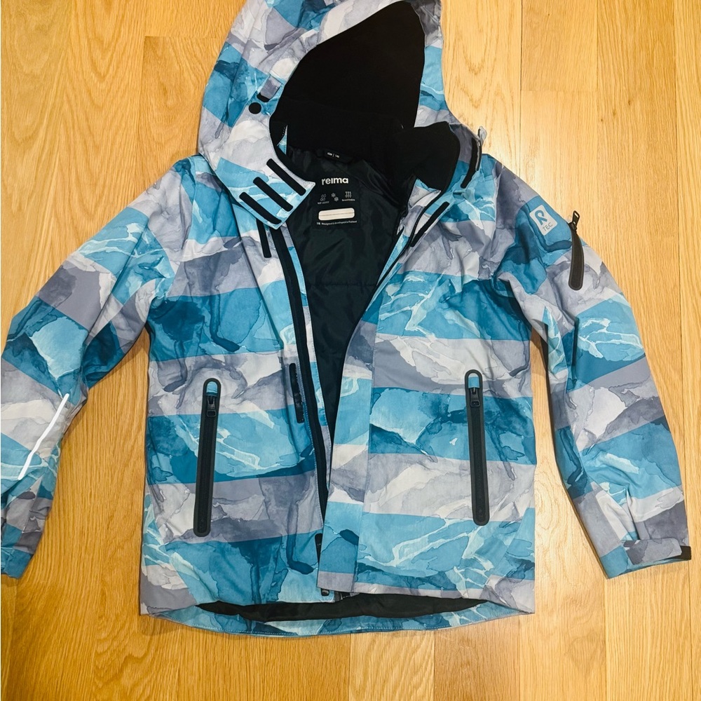 Remu Kids Aqua Camouflage Raincoat